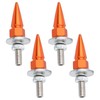 Temzzer Spike Number Plate Screws Car License Plate Bolt Holders