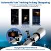 ESSLNB 70080 Professional Telescope 70X W/ Star Tracking APP for