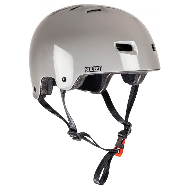 BULLET X Slime Balls Helmet with Slime Logo Grey Size