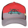 Coastal - Retro Beauty (Red/Grey) - Trucker Cap Mesh Cap