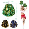 6 Pieces Cheerleader Pompoms with Stem for Sports Events School