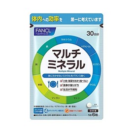 Funko FANCL Multi-Mineral Approx. 90 Day Supply (180 Tablets x 3 Bags)