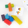 Igroteco, Tangram puzzles, puzzle with 7 building blocks and 10
