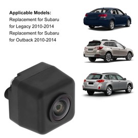 Car HD Backup Camera Replacement for Subaru 2010‑2014, for Subaru Outback 2010‑2014, 86267AJ10B Vehicle Backup Camera, Waterproof Reverse Camera, Easy Installation