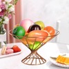 ＫＬＫＣＭＳ Modern Iron Fruit Holder for Kitchen Counter Space Saving