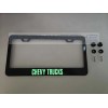 SIGNWERKZ Glowing Chevy Trucks Carbon Fiber Printed Stainless Steel license