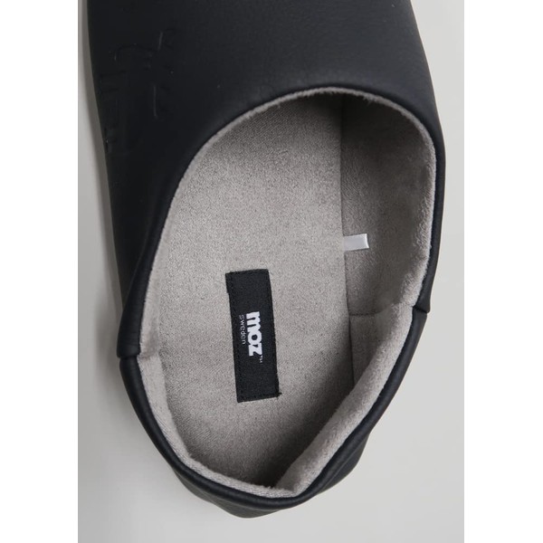 Moz Sweden Room Shoes Washable Leather M Black BK