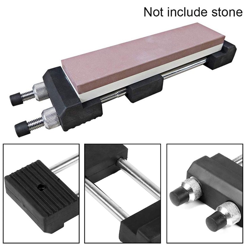 Gorgeri Stone Holder,Professional Household Adjustable Non Slip Whetstone Sharpening Stone