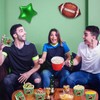 INSPIREYEE 100 PCS Football Party Snack Bowls 9 oz Green