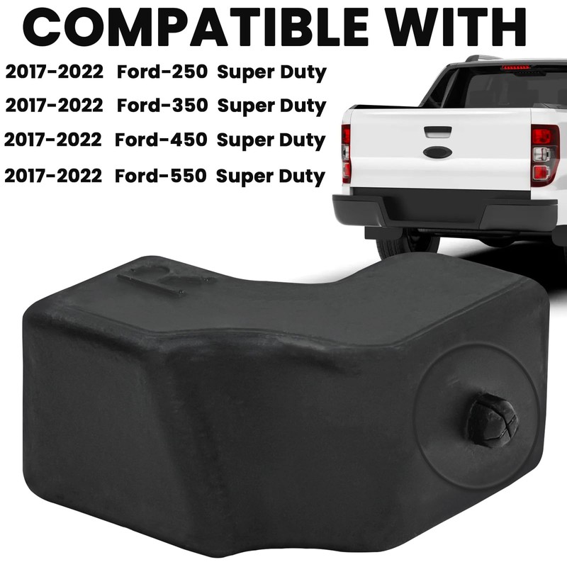 Tailgate Upper Rubber Bushing Bumper, LH & RH Tailgate Top