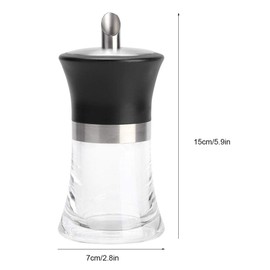 Fdit Household Acrylic Sugar Dispenser and Container Sugar Jar Dispenser Sugar Shaker for Home Kitchen Utensil Accessories(100ml)