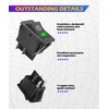 SCUARI 4PCS Fog Light Switch,Car Accessories Universal Car Fog Light