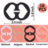 W-Plus 16PCS Bra Strap Clips to Make Racerback - Bra