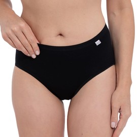 Speidel 9826 Women’s Basic Waist Briefs, Pack of 5 - Black , size: 48