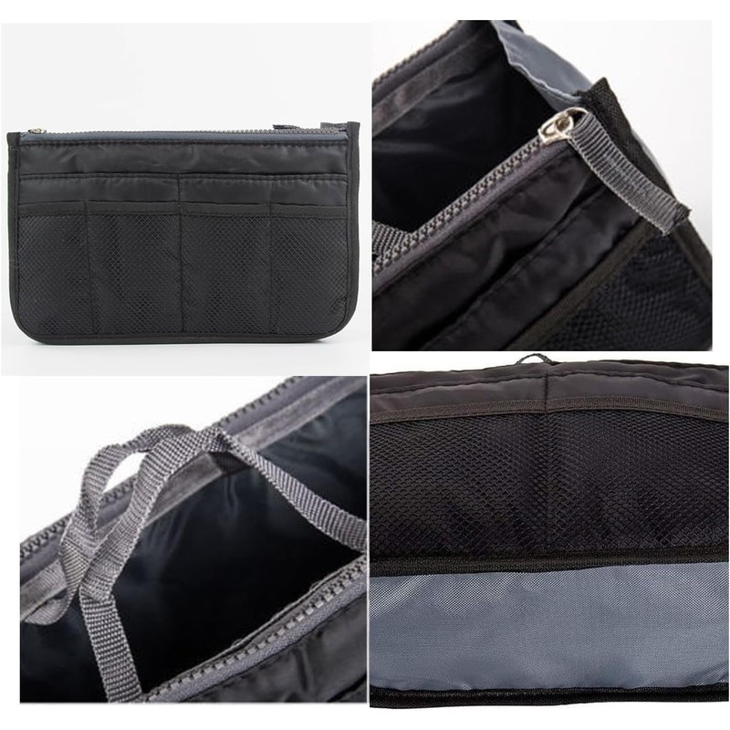 Bag-in-Bag, Inner Bag, Storage Case, Cosmetics, Multi-Bag, Travel Pouch, Freestanding,