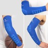 HOPEFORTH 2PCS Padded Elbow Forearm Sleeves Compression Arm Protective Support