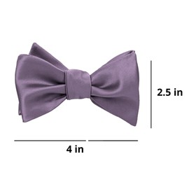 tiemart Premium Self-Tie Bow Tie (Victorian Lilac)