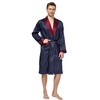 Tony & Candice Men's Satin Robe Lightweight Long Sleeve Silk