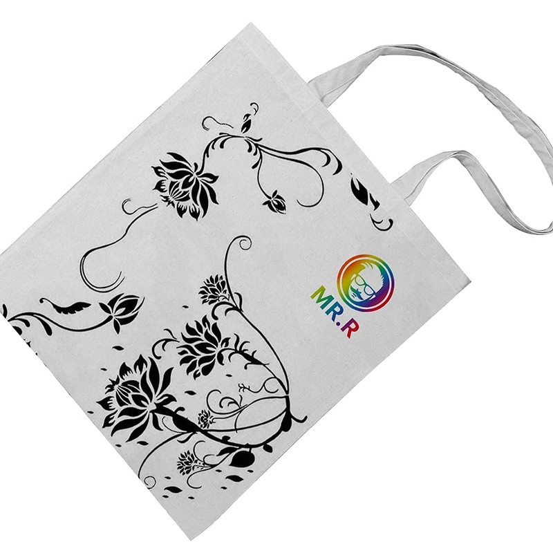 MR.R Sublimation Blanks Tote Linen Fabric Bag Canvas Bags 38