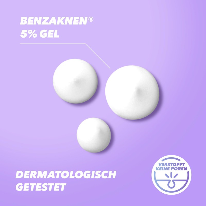 Benzaknen® 5% Gel for Acne in Mild to Medium Distinction,