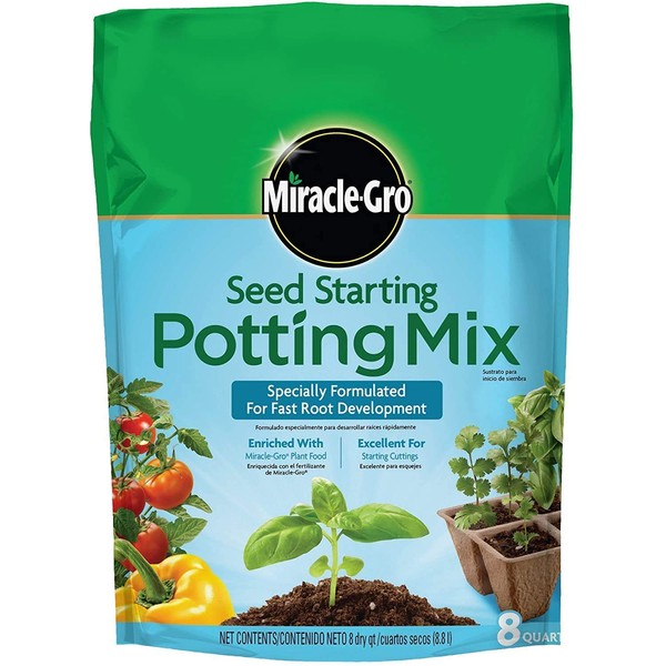 Miracle-Gro Seed Starting Potting Mix, 8 qt.