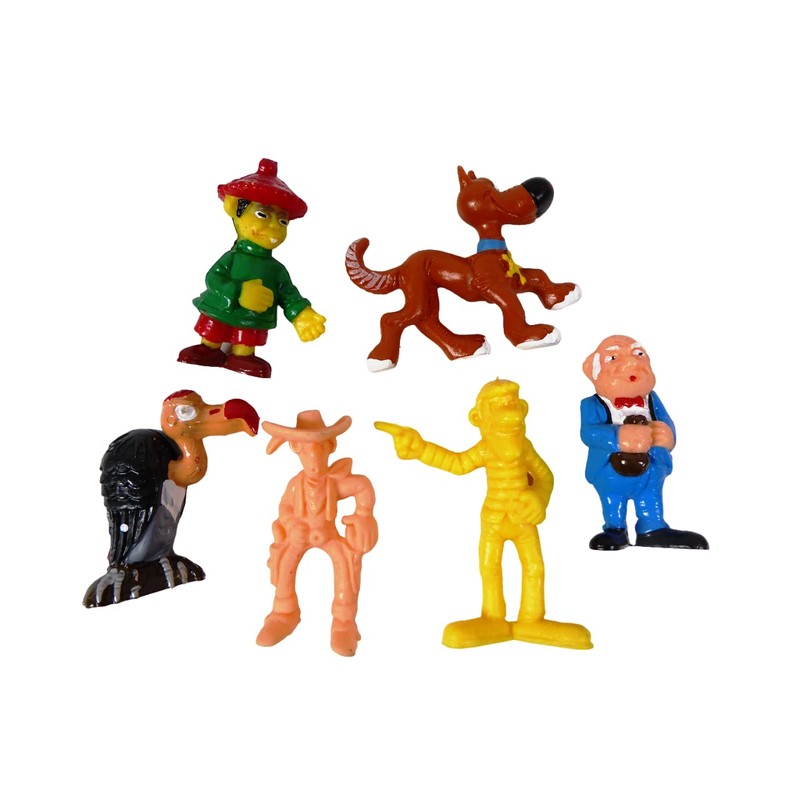 OPO 10 - 18 collectible figurines in PVC 8cms Lucky