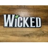 Wicked Logo 3D sign Self Standing Display Wall Shelf Art