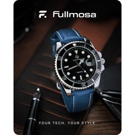 Fullmosa Watch Band Strap, All 12 Colors, Smart Watch Band, Replacement Straps, Genuine Leather