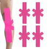 Precut Kinesiology Tape for Knees,Waterproof Athletic Tape - Elastic Breathable