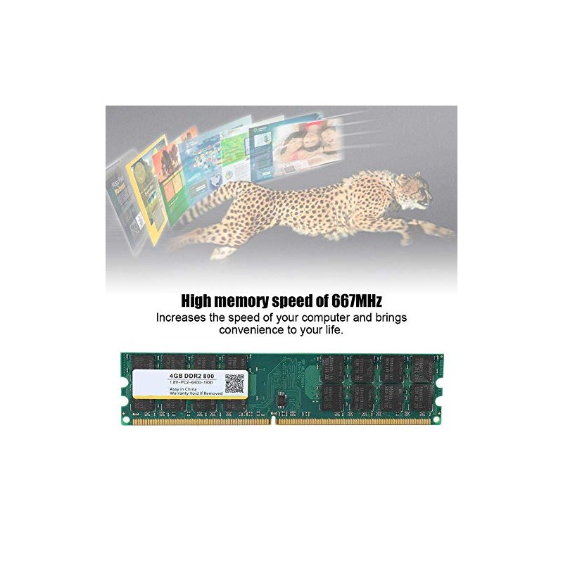 Memoria para Computadora Portátil DDR2 800Mhz 4G,Memoria 240Pin 1.8V Diseñada