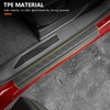powoq Door Sill Protector Compatible with 2019-2025 Chevy Silverado GMC