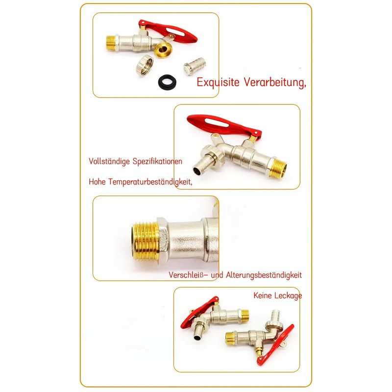 EKKJNQ Lockable Tap / Lockable Tap 1/2 Inch (20 mm)