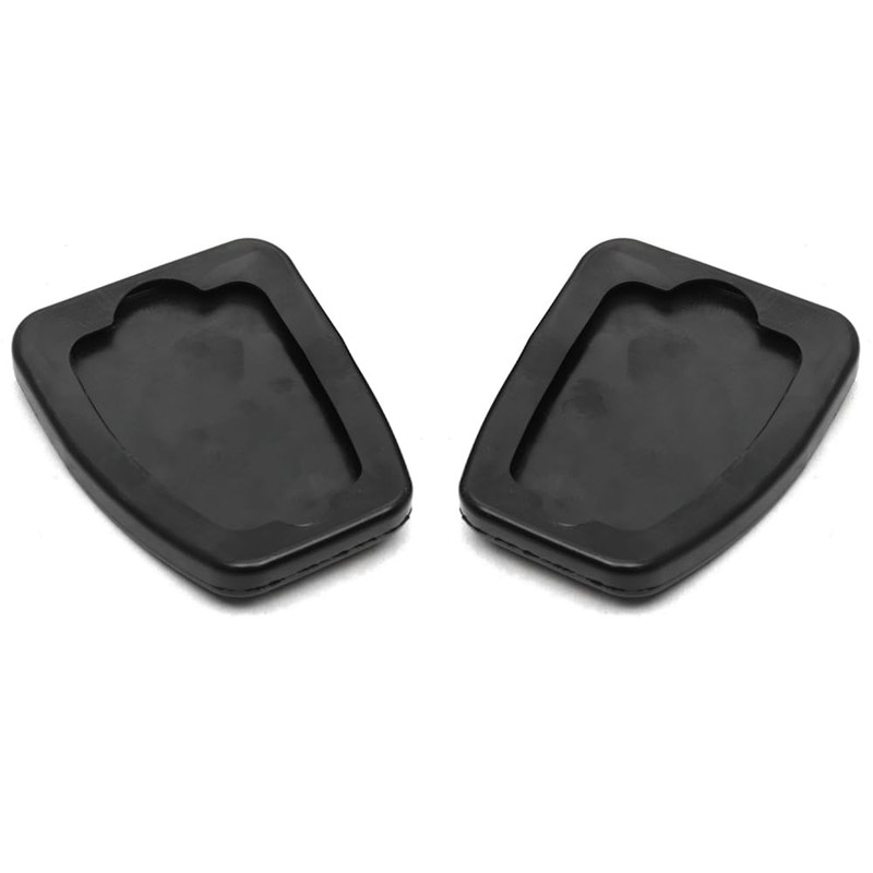 ROBUST 2 Pcs Clutch Brake Pedal Pad Rubbers for Nissan