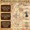 Windspeed Spell AOE Damage Template for DND AOE Templates for