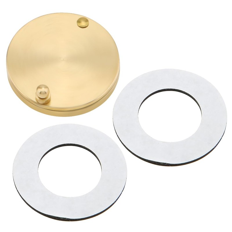 HOJLKLD Peephole Cover, Solid Brass Privacy Door Viewer Cover with