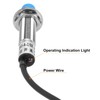 sourcing map M12 Approach Sensor Inductive Proximity Sensor Switch NO
