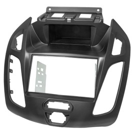 tomzz Audio 2415-145 Double DIN Radio Faceplate Compatible with Ford Tourneo Connect (PJ2) Transit Connect from 2013 Onwards without and with OE Display