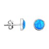 SOFIA MILANI - Women's Earrings 925 Silver - Opal Stud
