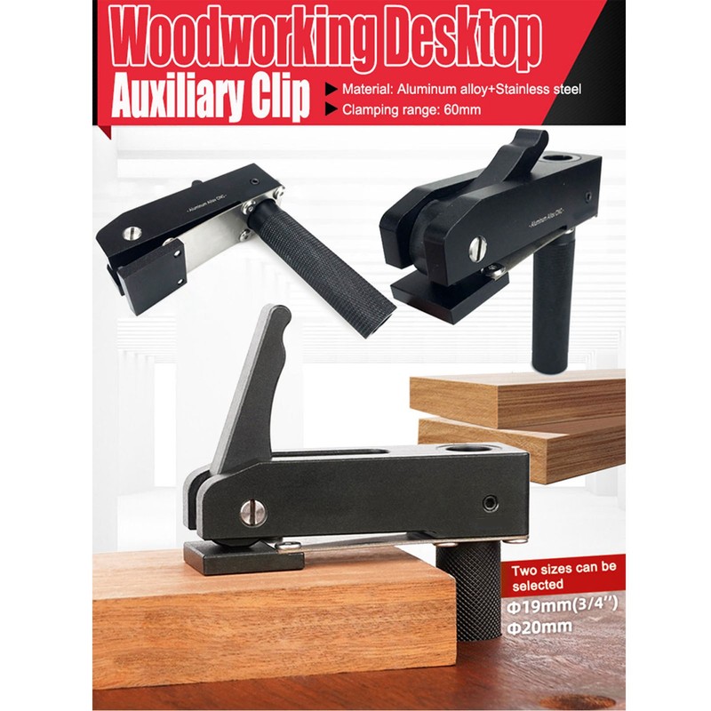 Desktop Quick Acting Clamp 3 Power Adjustable Woodworking Metal Hold