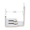 Rok Hardware Heavy Duty Wall Mounted Adjustable Sliding Barn Door