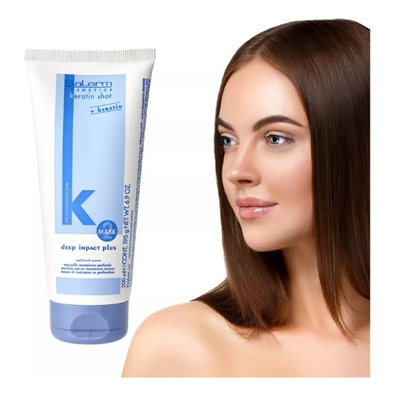 Mascarilla Salerm Deep Impact Plus Keratin Shot