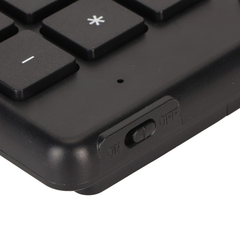 Bluetooth 5.1 Numeric Keypad 19 Keys Ergonomic Number Pads Battery