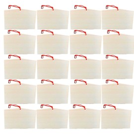 IMPACT Online Picture Horse Plain Shrine Prayer with Strap Decoration Good Luck Emma Prayer 20 Pieces (Length 2.2 x Width 2.8 inches (5.5 x 7 cm)