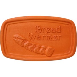 JBK POTTERY BREAD WARMER- Terra Cotta 5 x 3 Inch Tile- Makes a perfect gift!