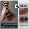 Walfos Peanut Butter Cup Mold Fat Bomb Molds, Walfos Silicone