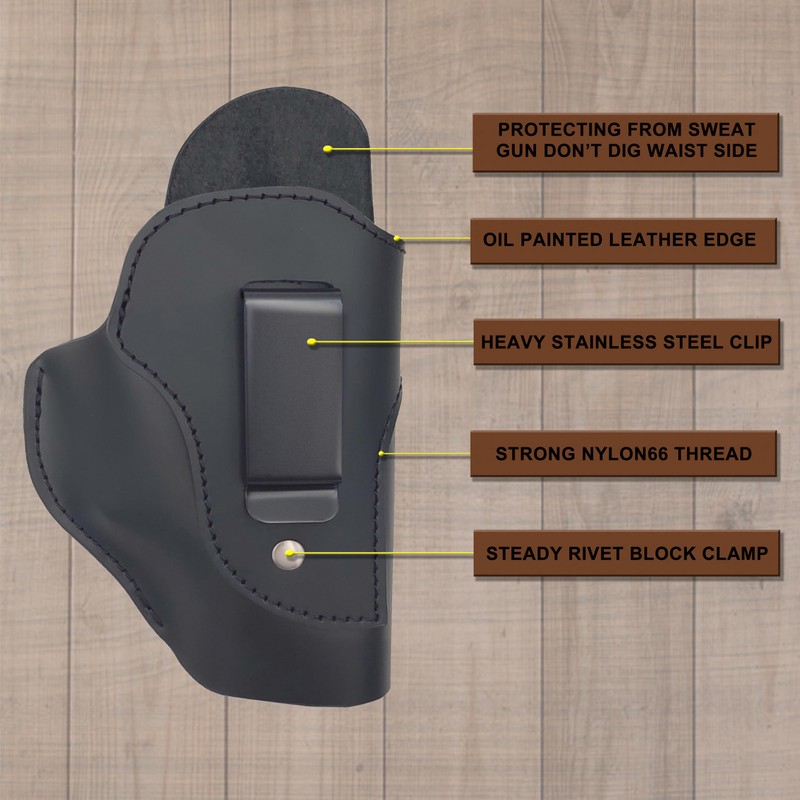 IWB Holster Concealed Carry Inside Waistband Full Size Fit S&W