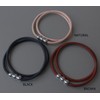 [Elg] Real Leather Necklace (CRAFT) Black EGLN101 M (49 cm)