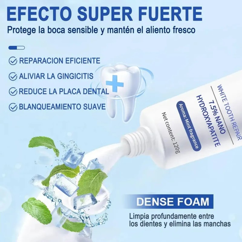 Pasta De Dientes Boka Nano Con Hidroxiapatita Sin Flúor, 120