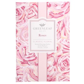 Greenleaf Large Scented Envelope Sachet - Roses