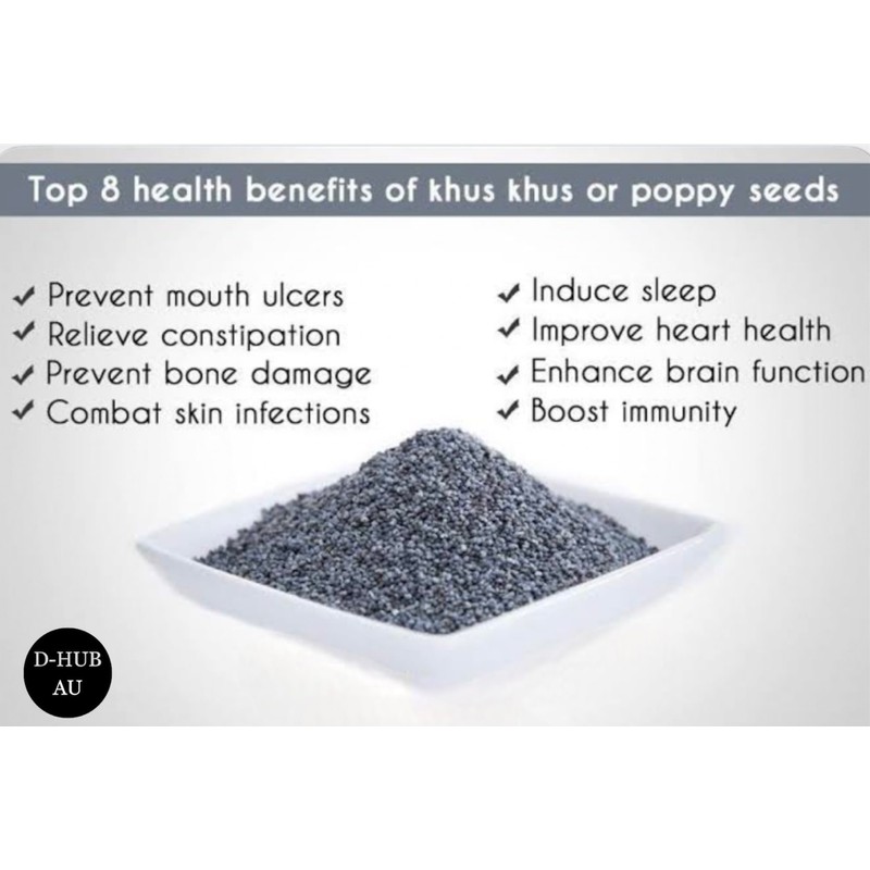 100g Poppy Seeds I Ideal for Culinary Delights Baking, Cooking,